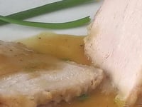 Photo de la Recette: Filets de Porc Glacés à L'Érable