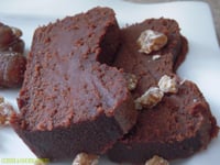 Photo de la Recette: Fondant Marron-Chocolat