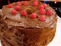 Photo de la Recette: Gâteau Chiffon au Chocolat