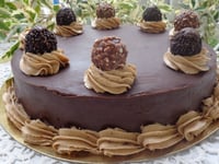 Photo de la Recette: Gâteau Noisette Chocolat au Ferréro Rocher