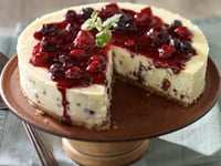 Photo de la Recette: Gâteau au Fromage Cerise et Chocolat