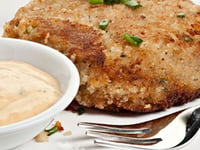 Photo de la Recette: Galette de Crabe au Curry