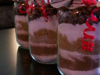 Photo de la Recette: Gifts in a Jar* Recette de Brownies