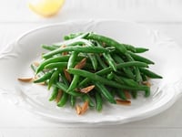 Photo de la Recette: HARICOTS VERTS AUX AMANDES