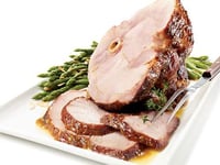 Photo de la Recette: Jambon Rôti à la Moutarde, à L’Érable et à la Muscade