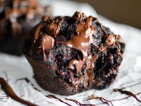 Photo de la Recette: L’ultime Muffin aux Bananes Double Chocolat