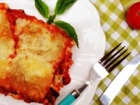 Photo de la Recette: LASAGNE AU DINDON AVEC RICOTTA ET BASILIC