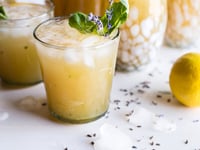 Photo de la Recette: Lavender Basil Lemonade