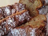 Photo de la Recette: Le Gâteau BNC (Banane/Nutella/Coco)