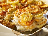 Photo de la Recette: Mélange Parmentier avec Patates Douces Cuit au Four