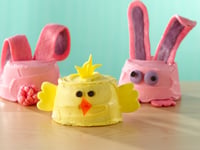 Photo de la Recette: Mignons Petits Gâteaux Poussins