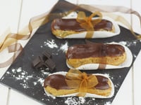 Photo de la Recette: Mini Éclairs au Chocolat