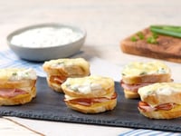 Photo de la Recette: Mini Croque-Monsieur