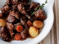 Photo de la Recette: Mon Bœuf Bourguignon Maison