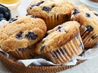 Photo de la Recette: Muffins aux Bleuets et Babeurre sans Gluten