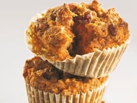 Photo de la Recette: Muffins aux Carottes et aux Canneberges