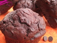 Photo de la Recette: Muffins au Chocolat, Betterave et Orange