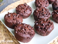 Photo de la Recette: Muffins tout Chocolat