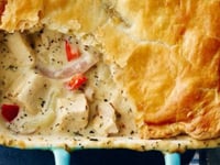 Photo de la Recette: PÂTÉ ITALIEN AU POULET AVEC FENOUIL