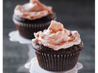 Photo de la Recette: CUPCAKES FORÊT-NOIRE