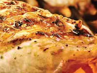 Photo de la Recette: POITRINES DE POULET AU MIEL ET AU BRIE