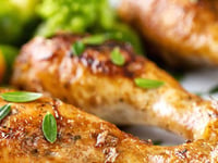 Photo de la Recette: POULET AU FOUR AVEC LÉGUMES