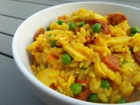 Photo de la Recette: Paella Express