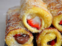 Photo de la Recette: Pain Perdu Roulé " French Toast Roll Ups "