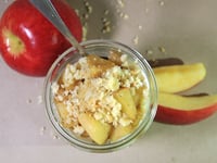 Photo de la Recette: Parfait aux Pommes et au Sirop D’érable