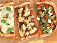 Photo de la Recette: Pizza 3 Façons