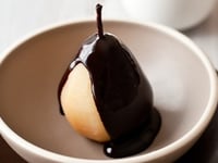 Photo de la Recette: Poires au Chocolat