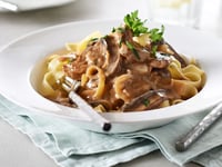 Photo de la Recette: Porc Stroganoff aux Champignons
