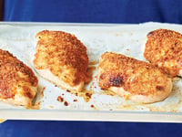Photo de la Recette: Poulet en Croûte de Parmesan