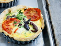 Photo de la Recette: Quiche Tomate, Feta et Olives