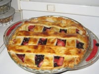 Photo de la Recette: Tarte aux Bleuets et Fraises Rustique