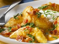 Photo de la Recette: Repas Rapide de Perogies Crémeux