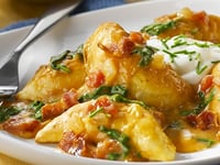 Photo de la Recette: Repas Rapide de Perogies Crémeux