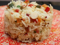 Photo de la Recette: Riz Basmati au Safran et Fruits Confits