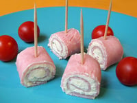Photo de la Recette: Entrée de Rouleaux au Jambon