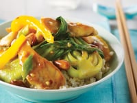 Photo de la Recette: SAUTÉ AUX AMANDES GRILLÉES