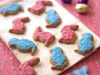 Photo de la Recette: Sablés de Pâques aux Amandes et à la Pâte à Sucre