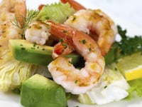 Photo de la Recette: Salade d'Avocat et de Crevettes