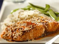 Photo de la Recette: Saumon Croustillant au Sésame
