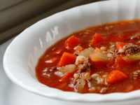 Photo de la Recette: Soupe Boeuf et Orge