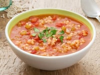 Photo de la Recette: Soupe aux Tomates et à L’orge