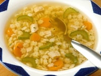 Photo de la Recette: Soupe des Étoiles au Poulet