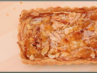 Photo de la Recette: TARTE AMANDINE AUX POMMES