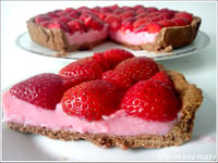 Photo de la Recette: Tarte Mousseuse aux Fraises