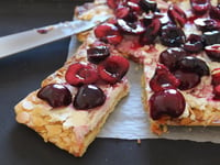 Photo de la Recette: Tarte Rustique aux Cerises, Ricotta et Amandes de Martha Stewart