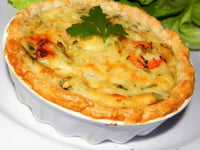 Photo de la Recette: Tarte aux Crevettes Antillaise